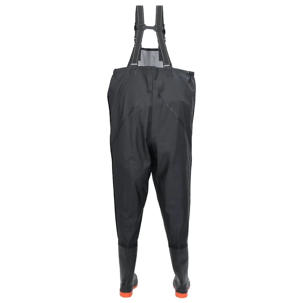 Wader da Pesca con Stivali Nero Taglia 45 4016988