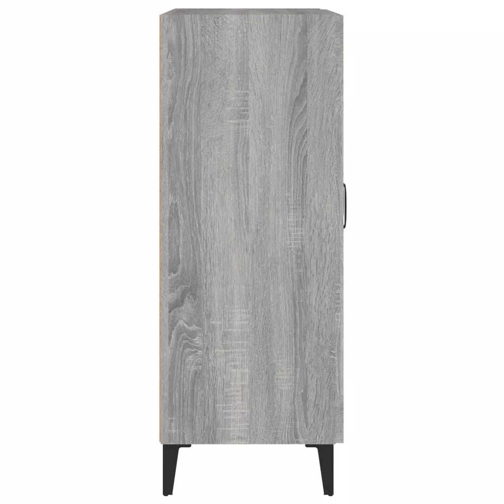 Credenza-Buffet-Armadio da cucina Grigio Sonoma 69,5x34x90 cm in Legno Multistrato 108340