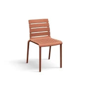 PAZZO DESIGN Sedia Brad Arancio set da 6 sedie in Polipropilene