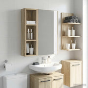 Armadio da bagno a muro Rovere Sonoma 20 x 14 x 70 cm 889297