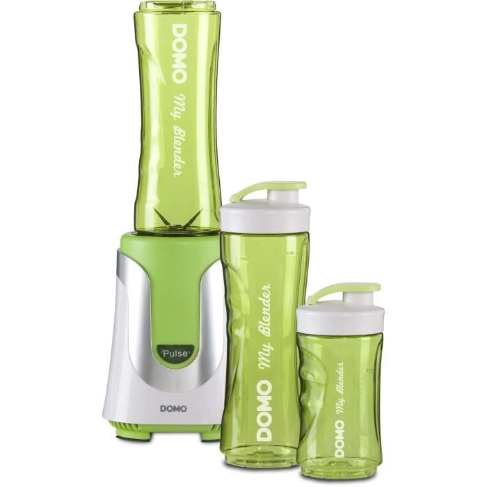 DOMO Frullatore 2 in 1 DO436BL 300 W Verde