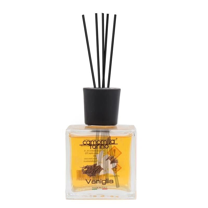 CAMOMILLA TORINO DIFFUSORE PER AMBIENTE CON BASTONCINI ALLA VANIGLIA DA 100 ML