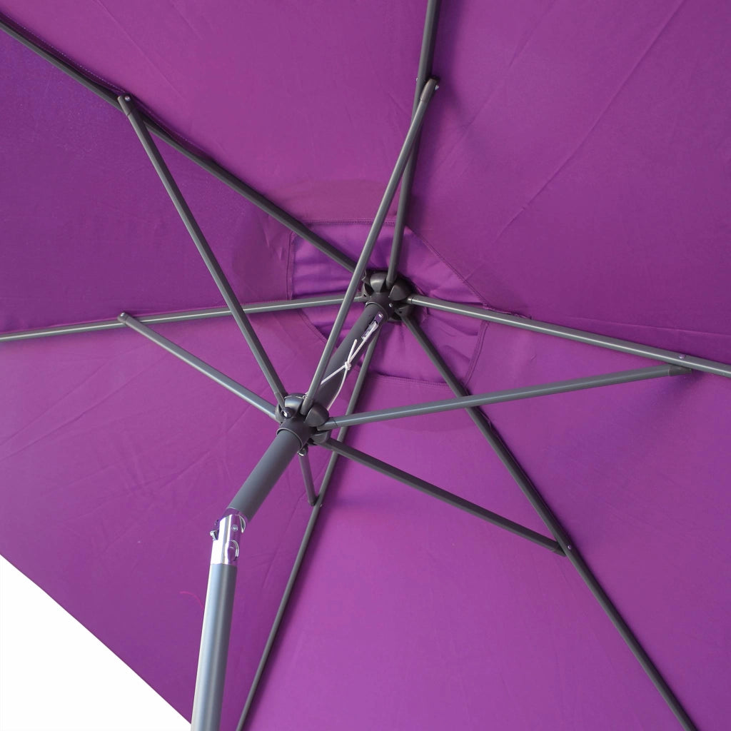 Ombrellone rotondo, ø3m, viola