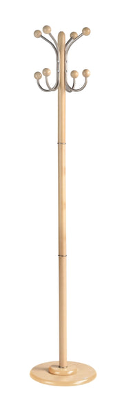 Appendiabiti Herdasa legno di faggio finitura naturale 170x35x35