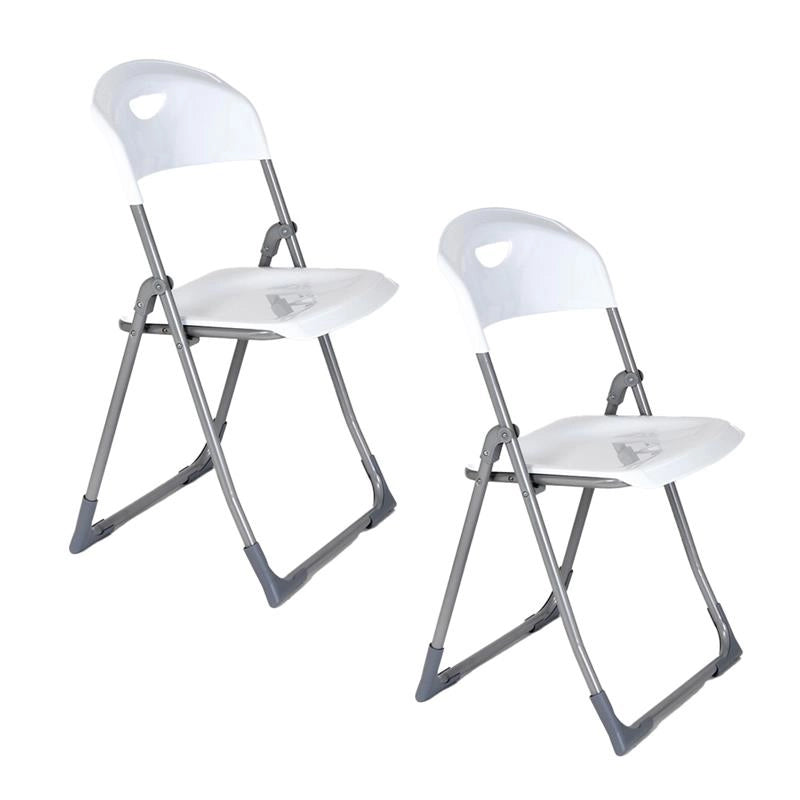 MAURY'S SET 4 SEDIE PIEGHEVOLI IN POLIPROPILENE COLORE BIANCO - 83X48X41 CM