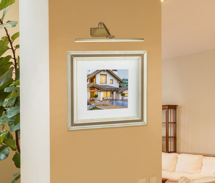 Applique Moderna Bilbao Acciaio Ottone Policarbonato Led 14W 3000K