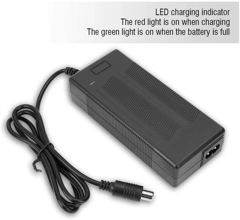 Haofy - Caricatore Elettrico per Scooter da 42 V, 2 A, Adattatore di Ricambio per Xiaomi Mobility Scooter/Sedia a rotelle elettrica/Golf Buggy Charger