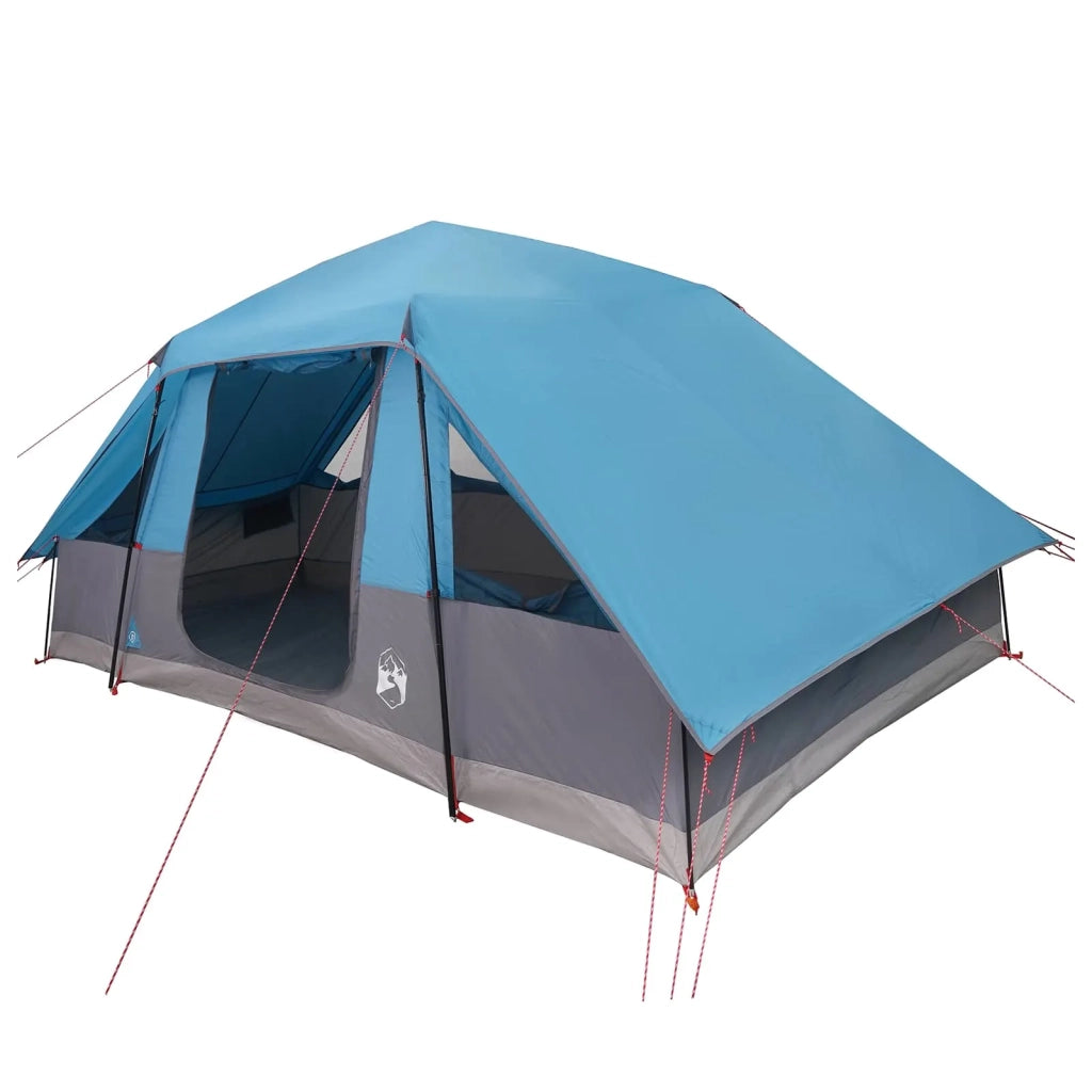 Tenda familiare con telo da pioggia resistente all'acqua Blu 42042203