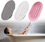 Dispensatore di sapone in silicone di alta qualità - 3 pezzi - Antiscivolo - Leggero - Facile da pulire - 11,2 x 8 x 2 cm - Contenitore di sapone