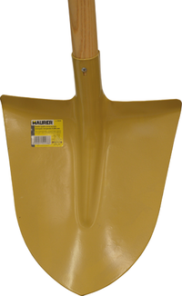 Badile a punta maurer acciaio stampato c/manico