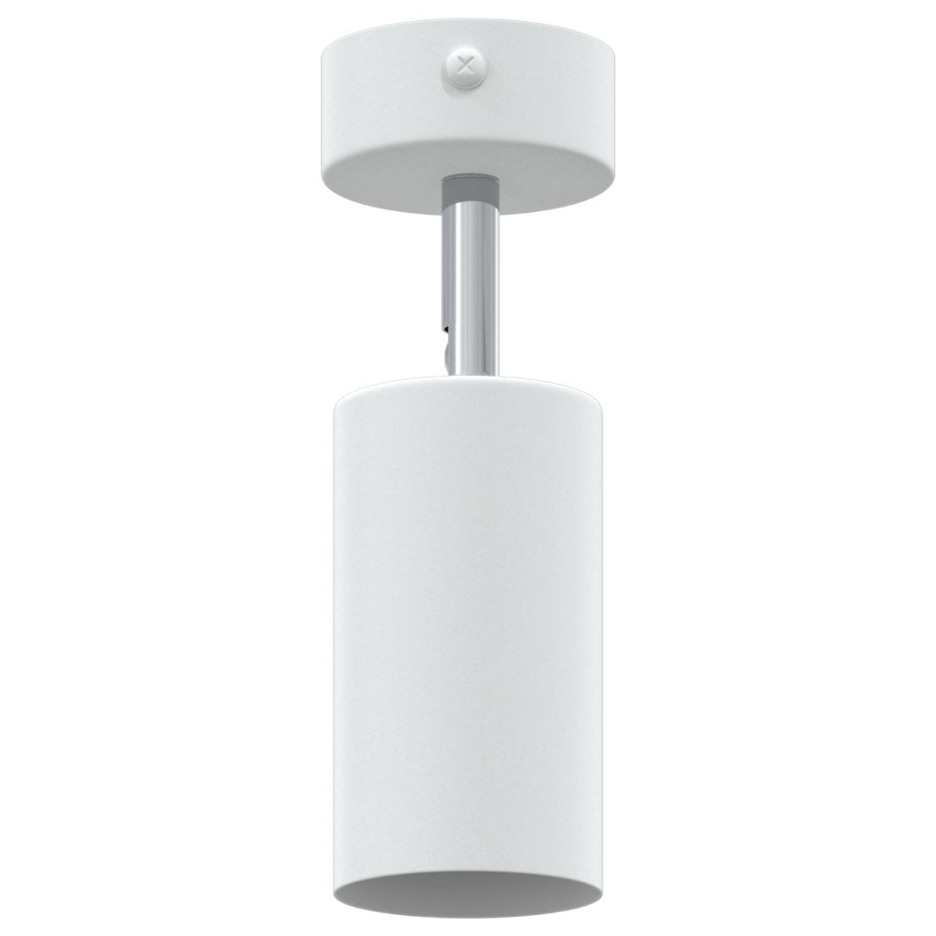 Faretto da soffitto 1 via regolabile bianco GU10