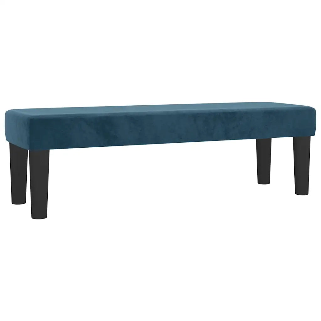 Giroletto a Molle con Materasso Blu Scuro 180x200 cm in Velluto 3138101