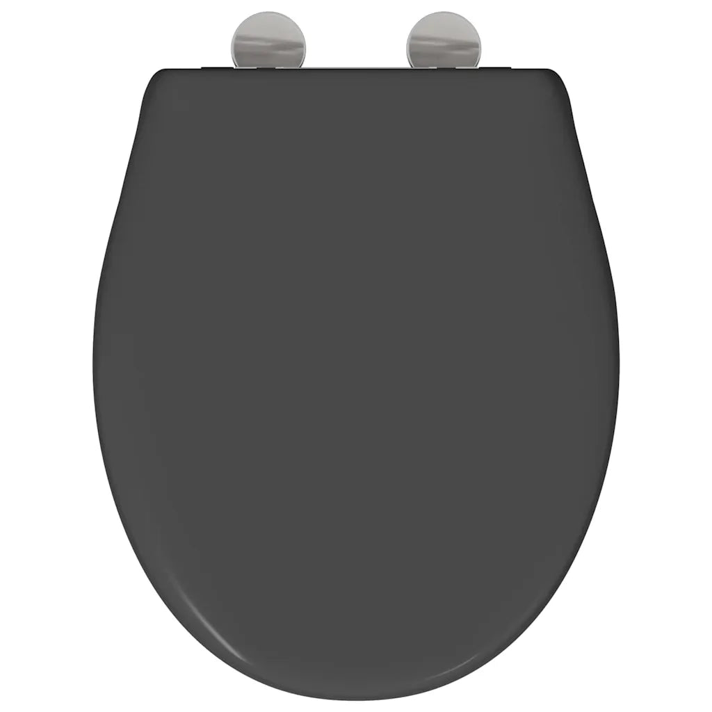 Sedile del WC Antracite 47 x 37 x 4 cm Duroplast 42002350