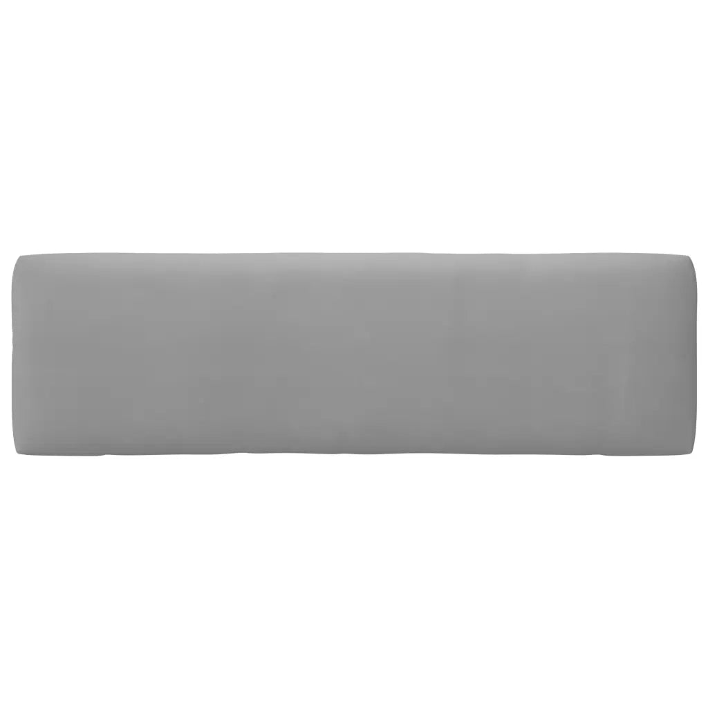 Divano Centrale da Giardino Pallet Legno Pino Impregnato Grigio 3066483