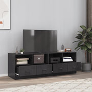 Mobili TV 2 pz-Set di 2 Credenza per TV Neri 67x39x44 cm in Acciaio 886697