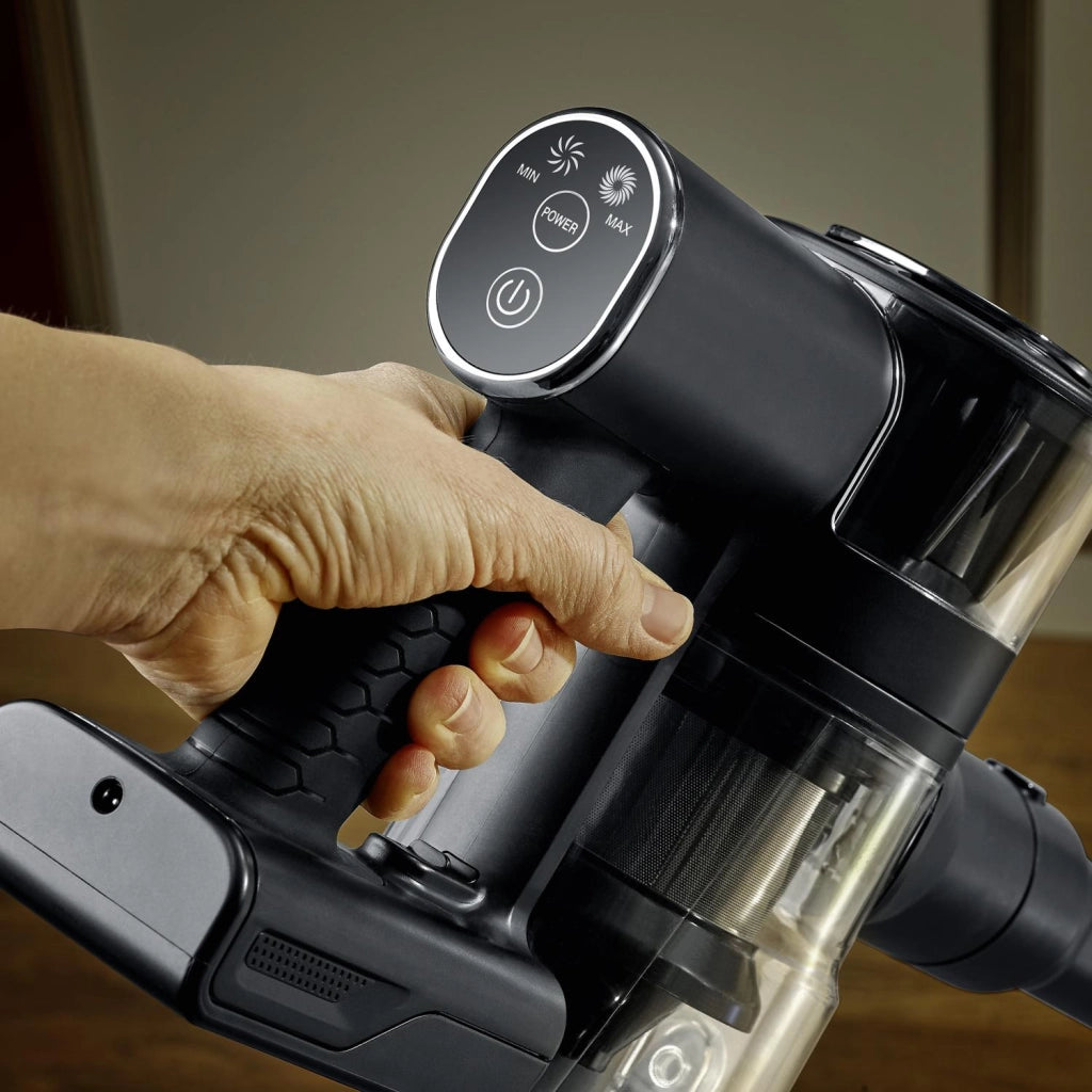 Severin hv 7178 aspirapolvere a batteria, 22,2v, durata 40 min. completo di accessori