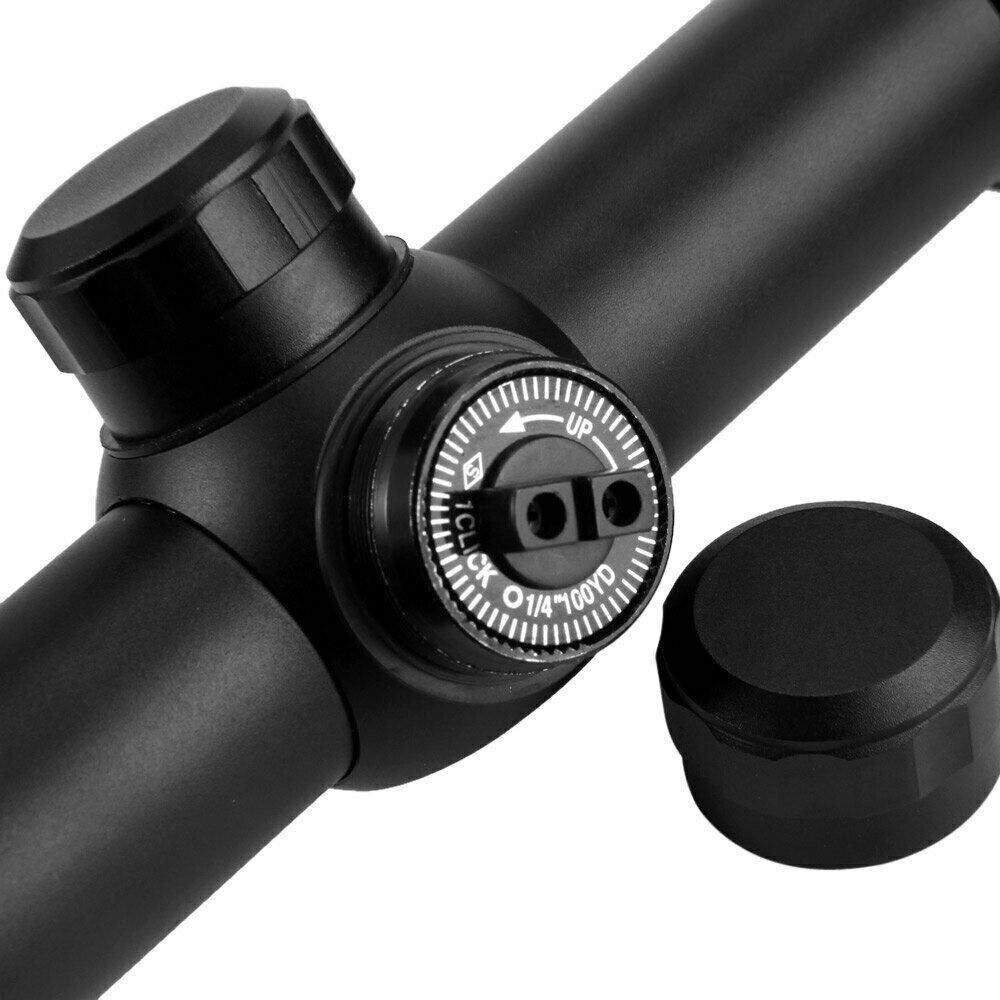 Trade Shop - Mirino Ottico Di Precisione Per Fucile Carabina Con Reticolo Illuminato 3-9x40eg -