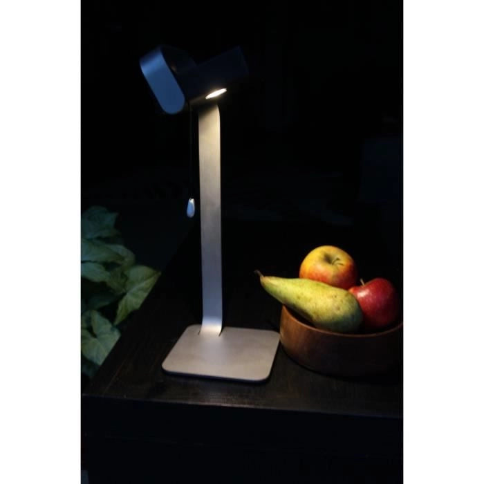 Lampada da tavolo solare di design - Easy - Grigio