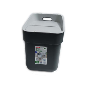 PATTUMIERA CURVER READY GRIGIO / ANTRACITE LT. 20 CON FERMA BUSTA