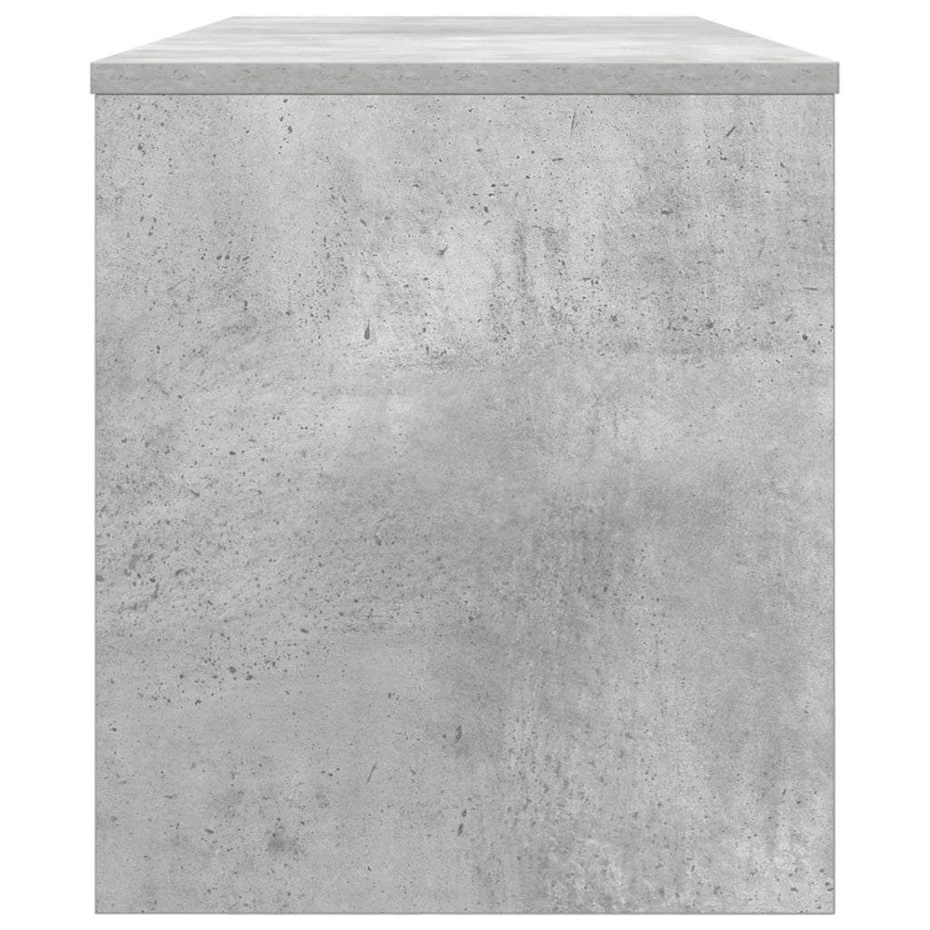 Mobile TV 100 x 35 x 40 cm Grigio cemento Legno ingegnerizzato 8000311
