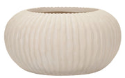 Vaso Mist Ø35x18 cm in Mgo Crema