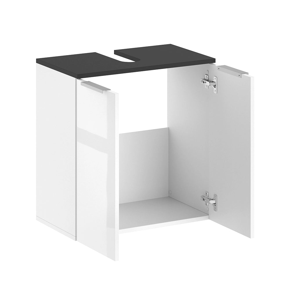 Vicco Mobile sottolavabo per bagno Bianco lucido 58 x 60 cm