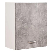 Mobile Cucina Pensile 1 Anta Componibile in Legno Colore Grigio 60x32 H72cm