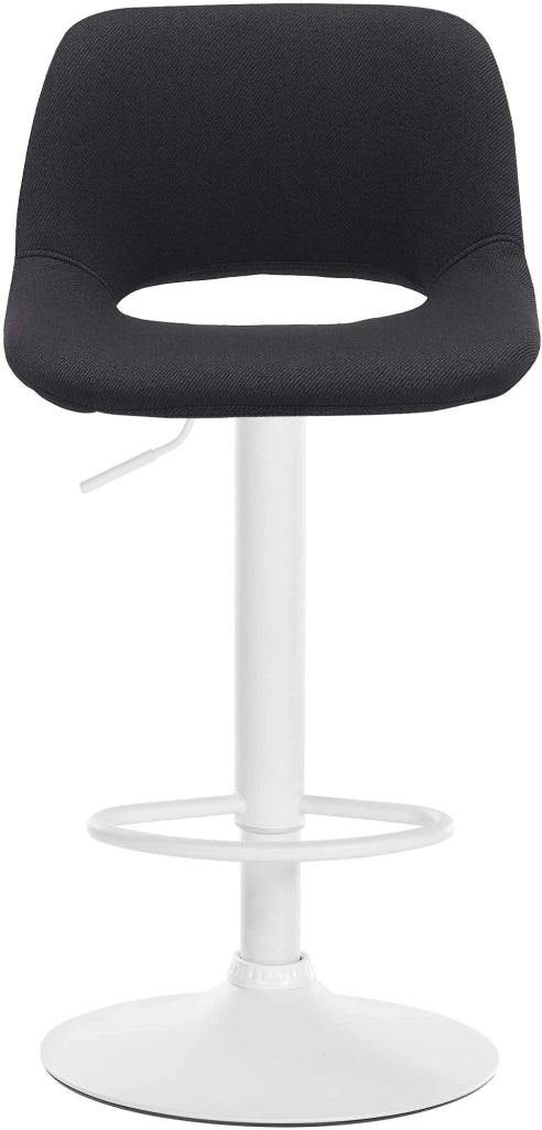 Barhocker Camden Stoff weiЯ