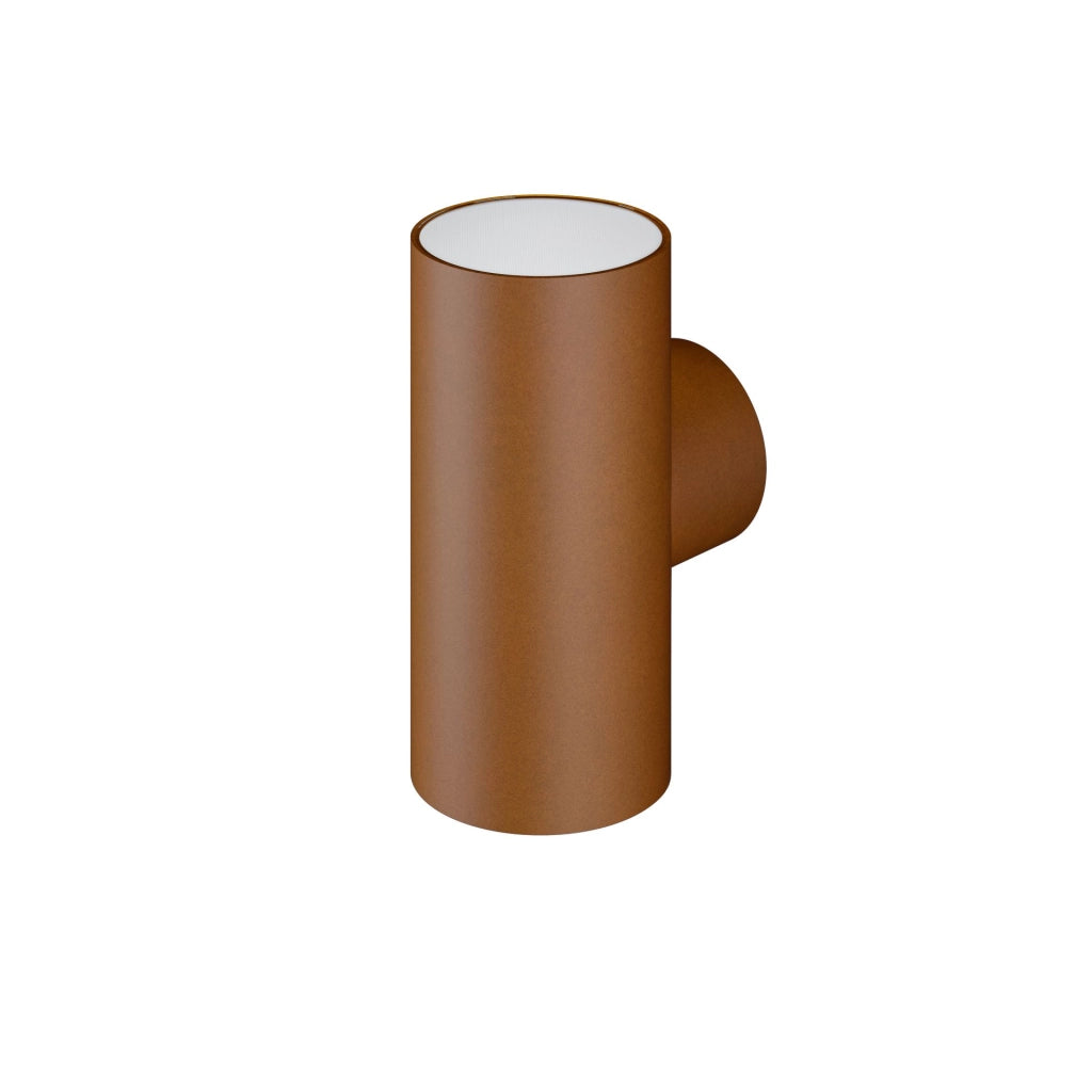 Sunset Proiettore LED da Parete per Esterni 16W Switch 2700K/3200K/4000K Fascio 40° IP65 IK06 Finitura Corten Testurizzato R 16 Linea Decorativa