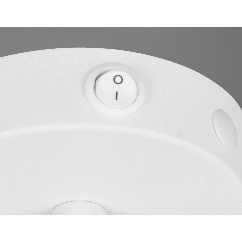 SPOT E14 BIDAR H17CM BIANCO/LEGNO