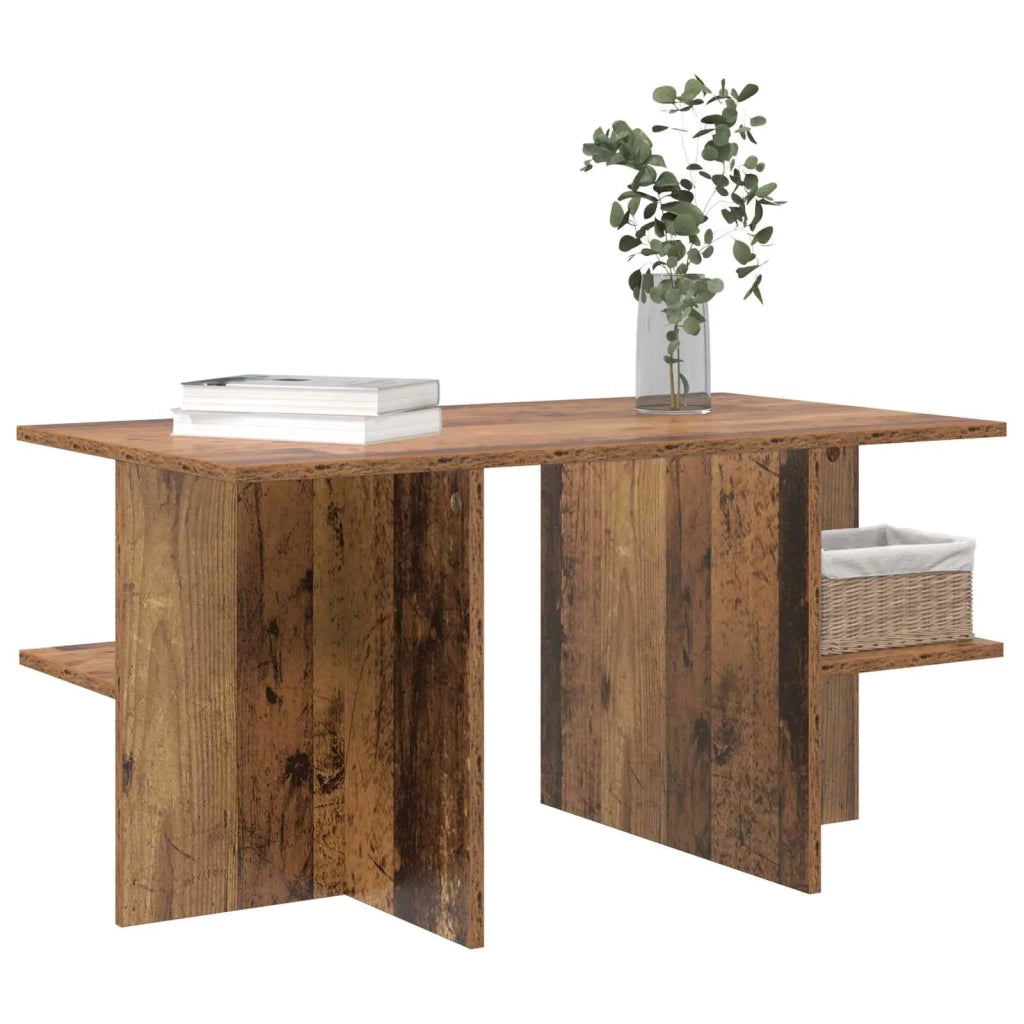 Tavolino da salotto Legno antico 87 x 50 x 45 cm