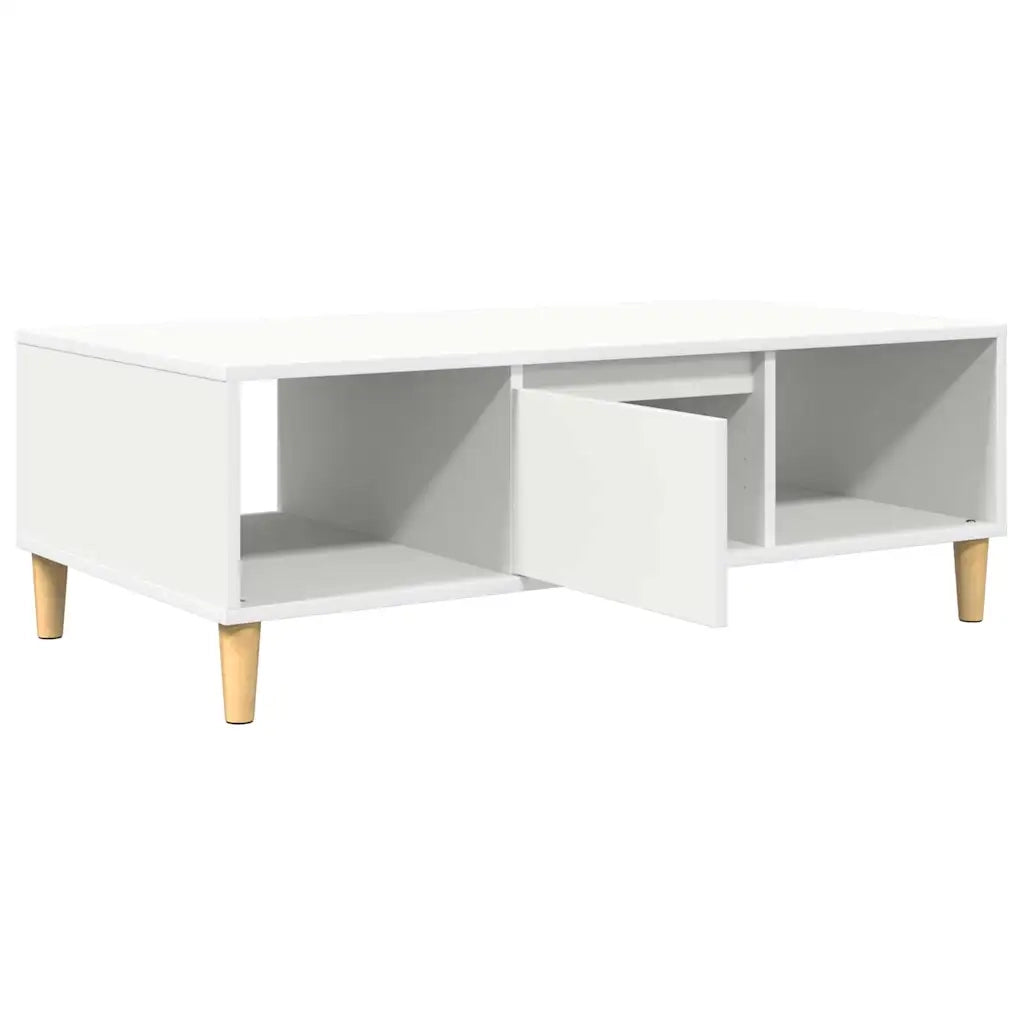 vidaXL Tavolino da salotto Bianco 102 x 55 x 35 cm