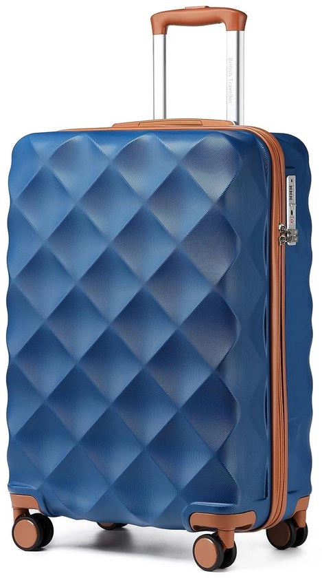 Valigetta per bagaglio a mano 20 pollici - Slot TSA - 4 ruote - 54x36,5x21,5cm - Stile moderno
