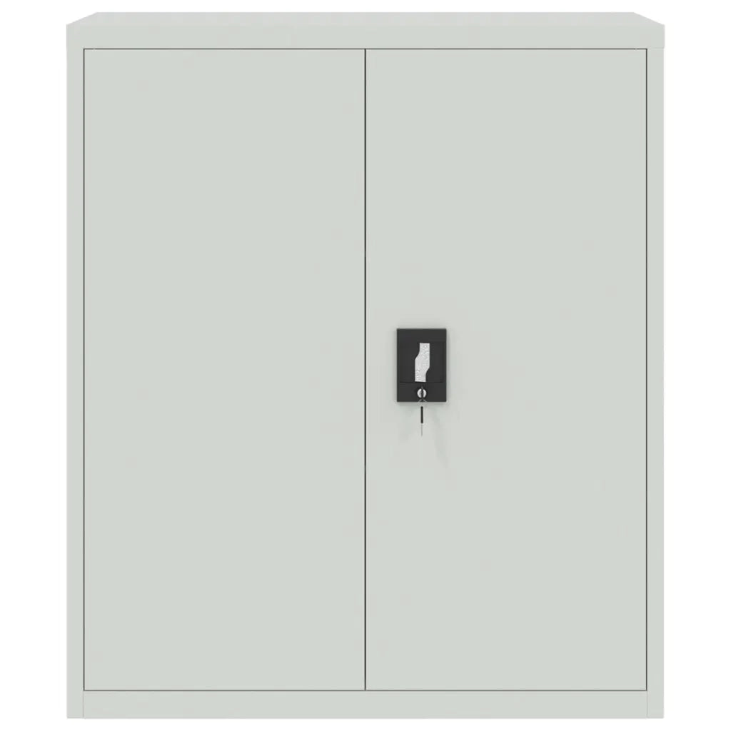 Armadio Classificatore Grigio Chiaro 90x40x145 cm in Acciaio 3188318