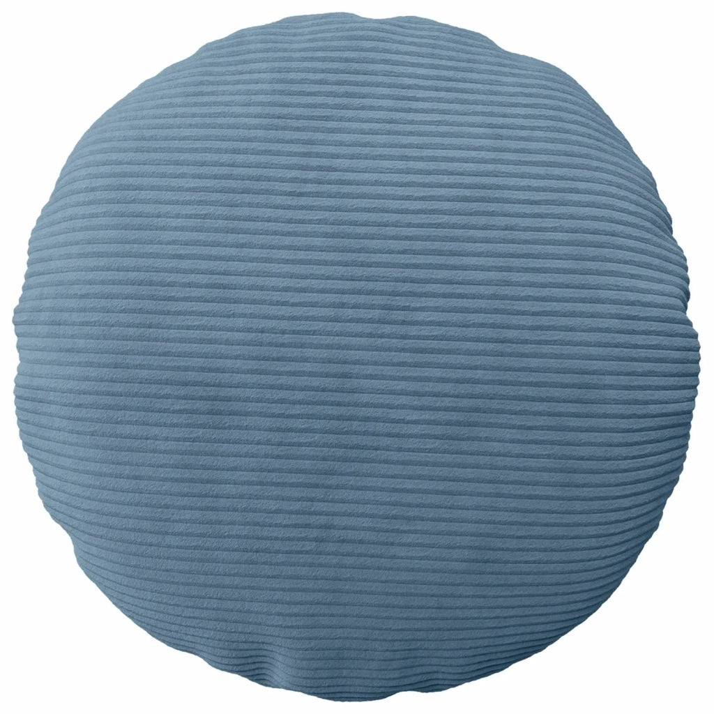 Federa 6 pcs HEERLEN Blu Ø 60 cm corduroy 922928