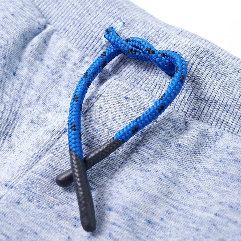 Pantaloncini per Bambini con Coulisse Blu MÃ©lange 116