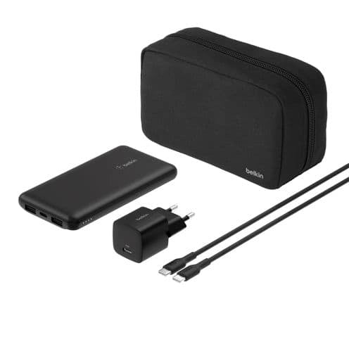 Belkin BoostCharge Power-Set 25W 10.000mAh PB, caricab. BU041kqBK