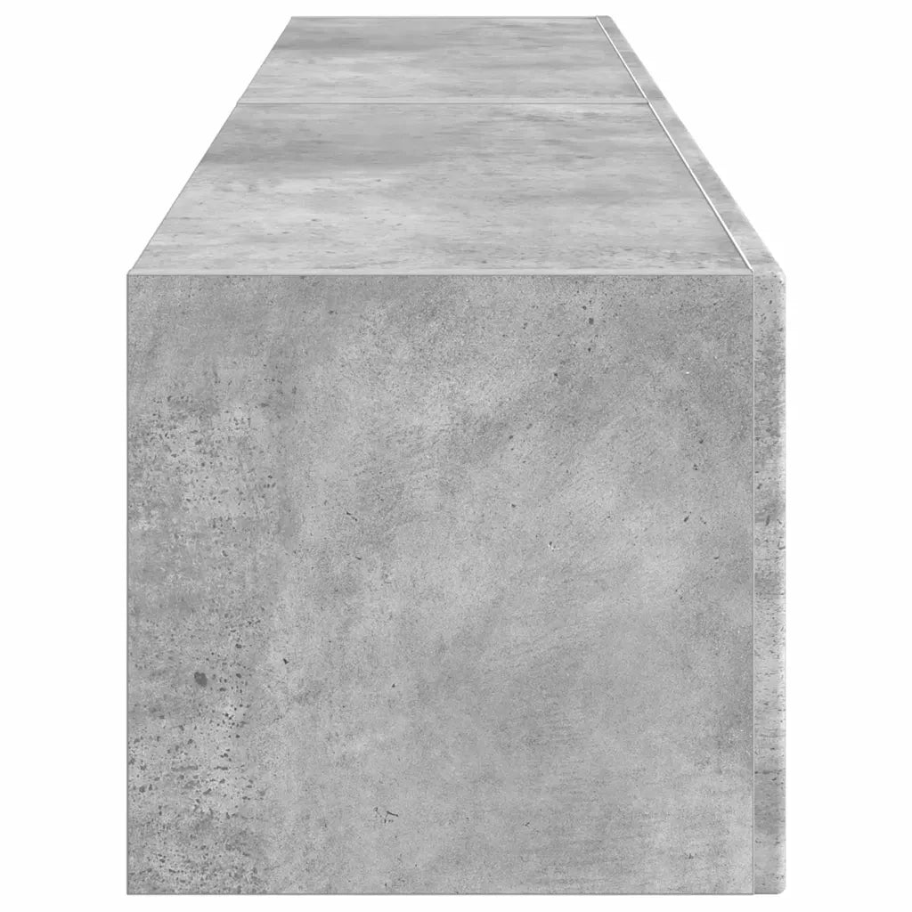 Mobile TV da parete 2 pcs Calcestruzzo 78,5 x 31 x 29,5 cm 892216