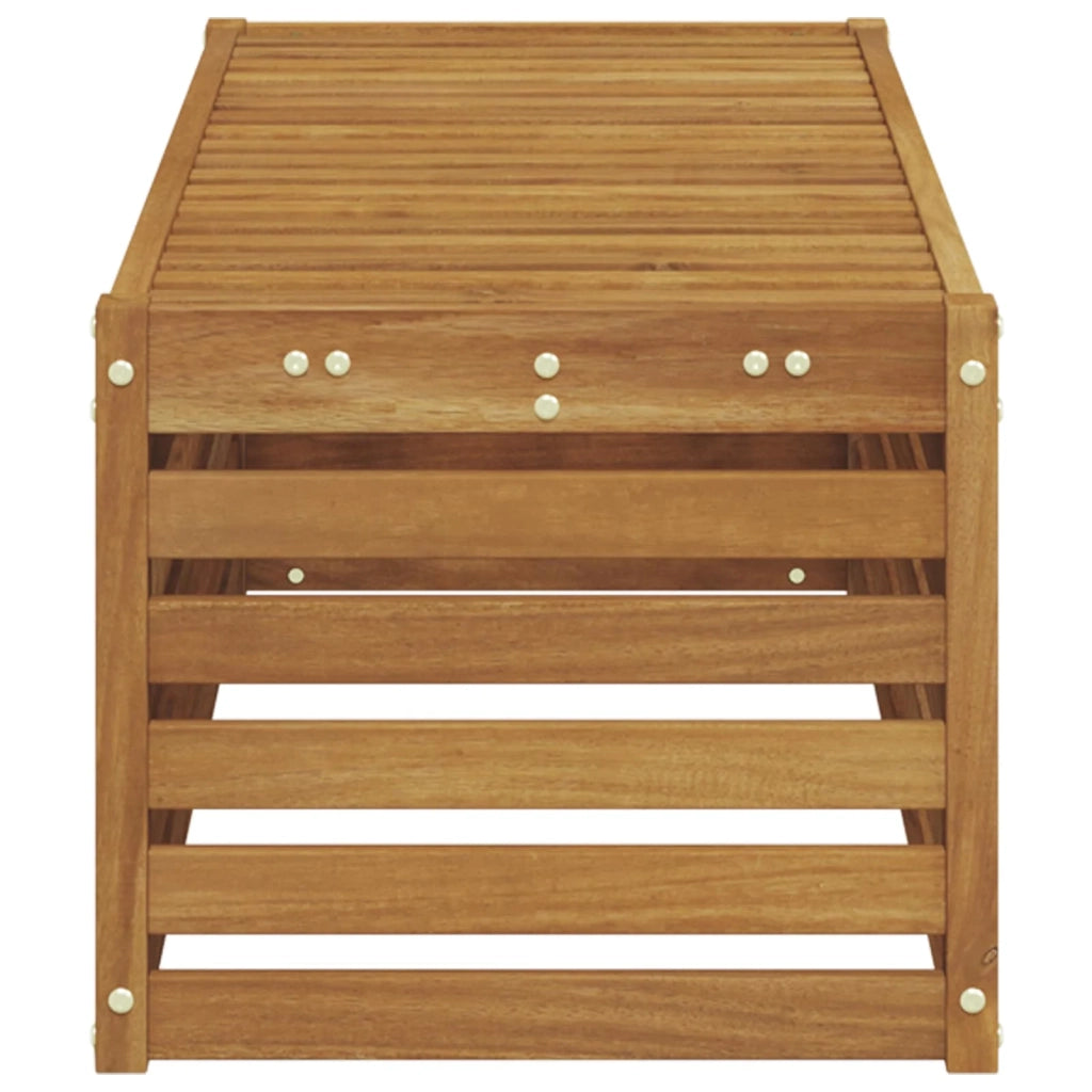 Sedia da giardino-Panca da esterno Naturale 115 x 43 x 37 cm 227910