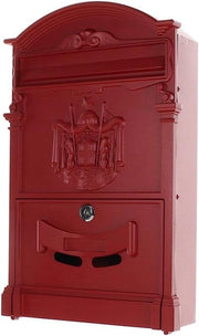 Cassettino Postale Ashford - Vetrina Transparente - Cilindro di Sicurezza - Etichetta Nome - Kit di Montaggio