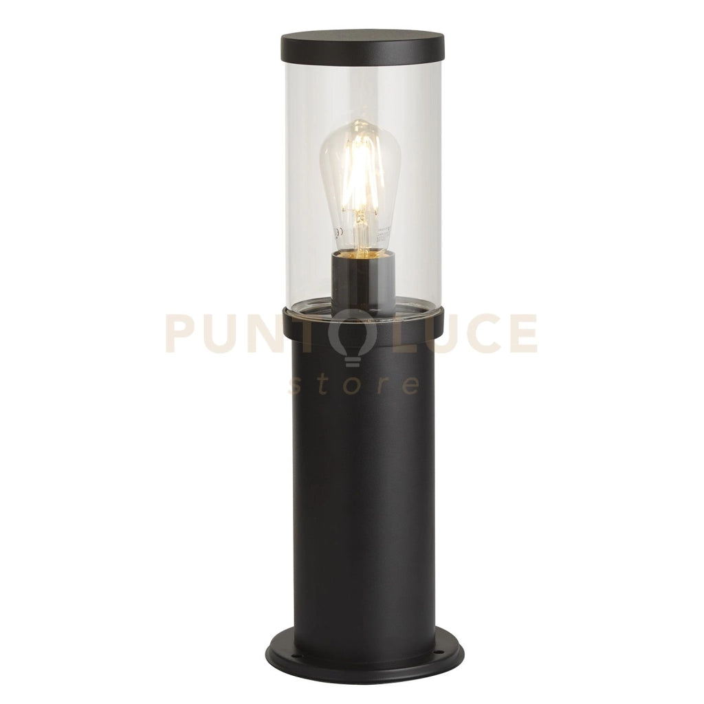 Bakerloo Outdoor Post - Metallo nero e policarbonato