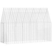 Gabbia per Conigli Argento 300 x 100 x 210 cm Acciaio zincato CFW9269951