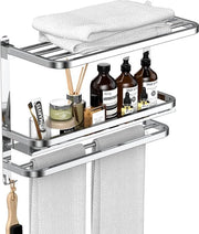 Maniglione per bagno e toilette Maniglione con fissaggio alla parete Maniglioni in acciaio inossidabile 304 Nessuna installazione con foro 57,8 cm (Maniglione per bagno in acciaio inossidabile)