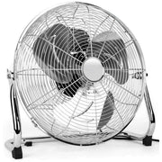 Ventilatore da terra Acciaio 70 W Pale Alluminio 40 cm 3 Velocita Oscillante