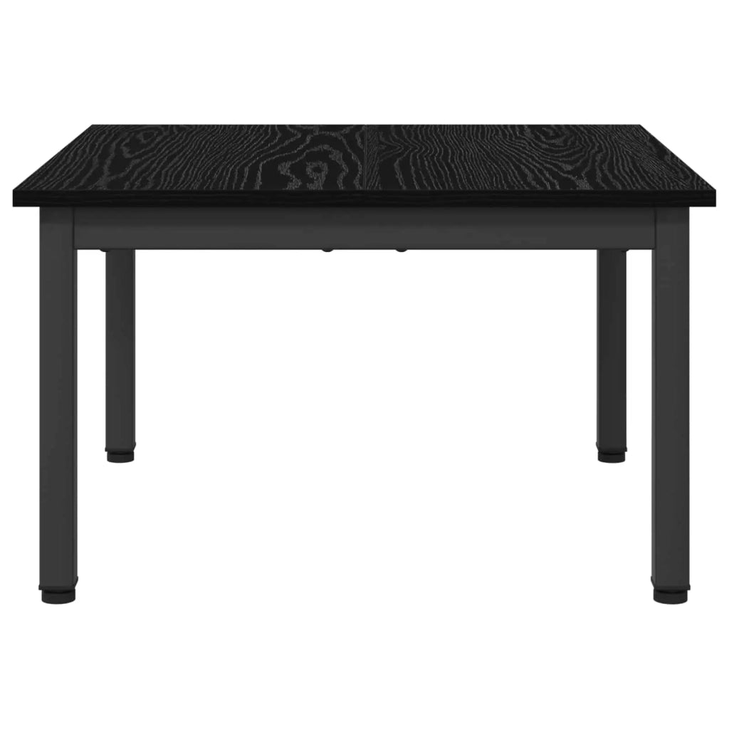 Tavolino da salotto Rovere Nero 60 x 60 x 36 cm