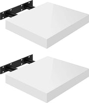 Pannelli da Parete Sospesi - Set di Pannelli da Parete Bianchi - Pannello Angolare - Materiale Amichevole con l'ambiente - 25/30/40/50/60/70/80/90/100/110/120cm - Capacità di Carico 15kg