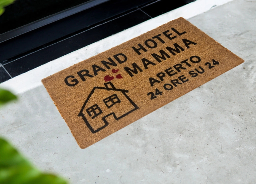 Zerbino Cocco Entrata Ingresso Casa Esterno Antiscivolo Grand Hotel Mamma