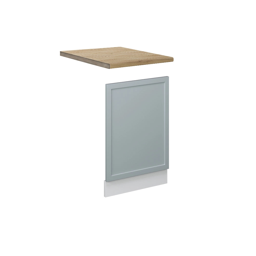 Pannello frontale Fame-Line Blu-grigio chiaro/Bianco 45 cm, PL Rovere Vicco
