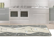 Tappeto Da Bagno Disegno River - 55x90 - Arancio