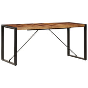 Tavolo da Pranzo 160x80x75 cm in Legno Massello di Acacia 247419